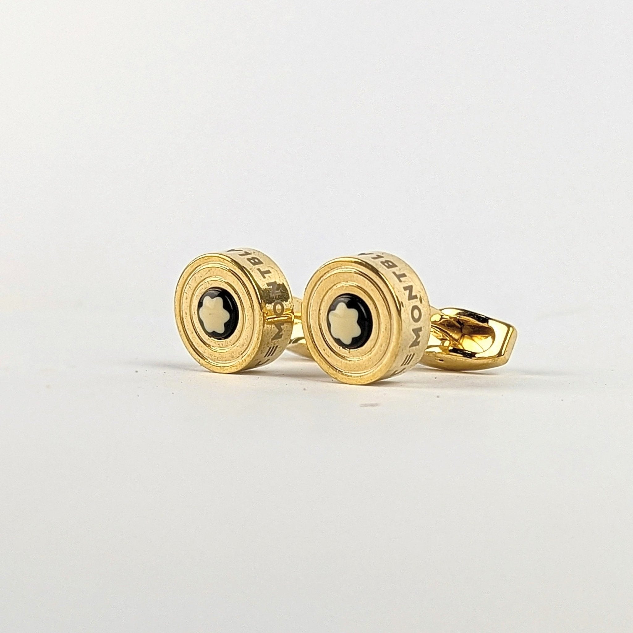Heritage Gold Emblem Cufflinks – Classic Prestige by Andaaz Hub - Andaaz Hub