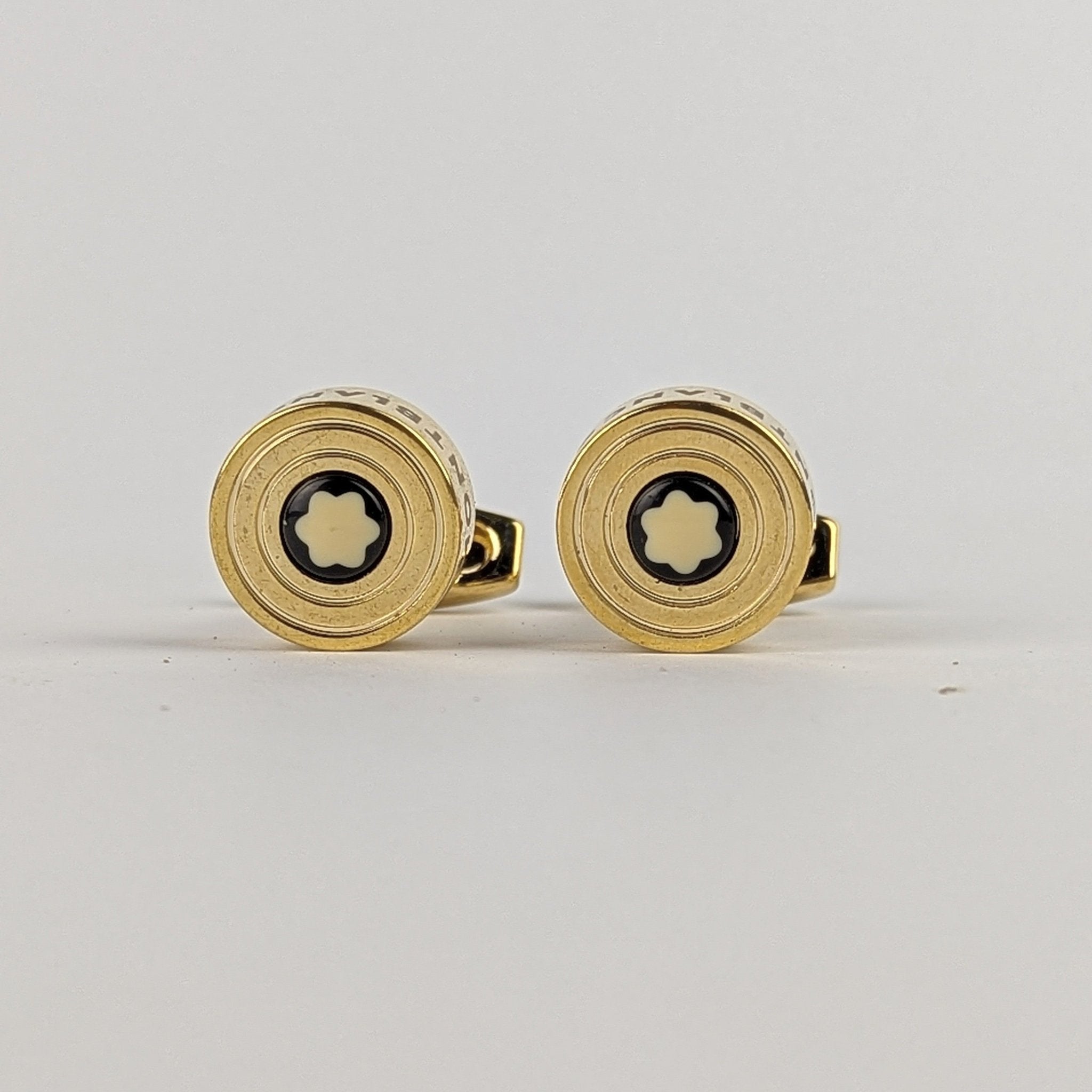 Heritage Gold Emblem Cufflinks – Classic Prestige by Andaaz Hub - Andaaz Hub
